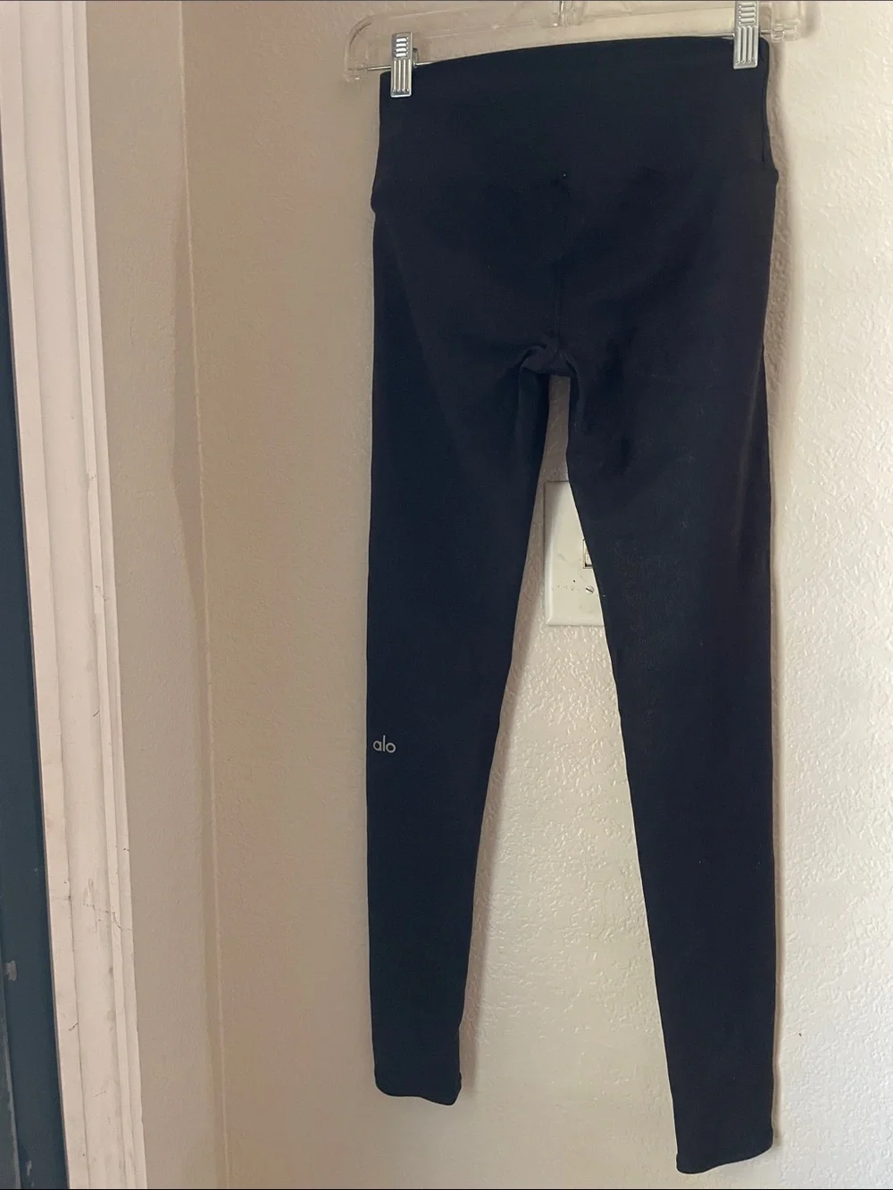ALO Yoga Kids Black High-Waist Leggings
